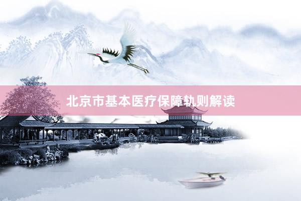 北京市基本医疗保障轨则解读